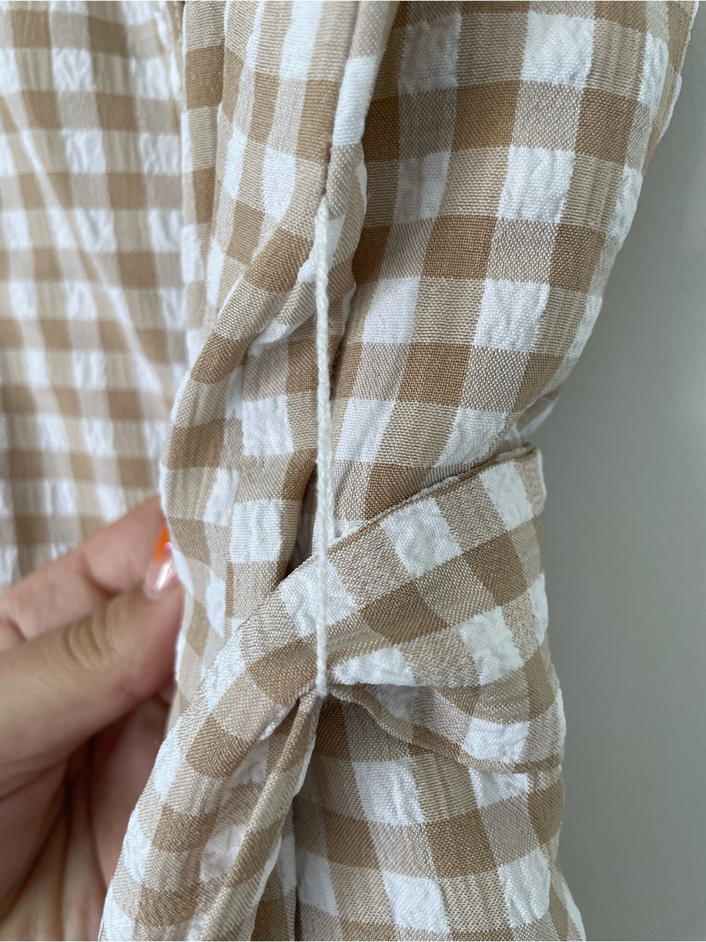 Tommy Hilfiger Gingham Button-Up Maxi Dress - Picture 5 of 13